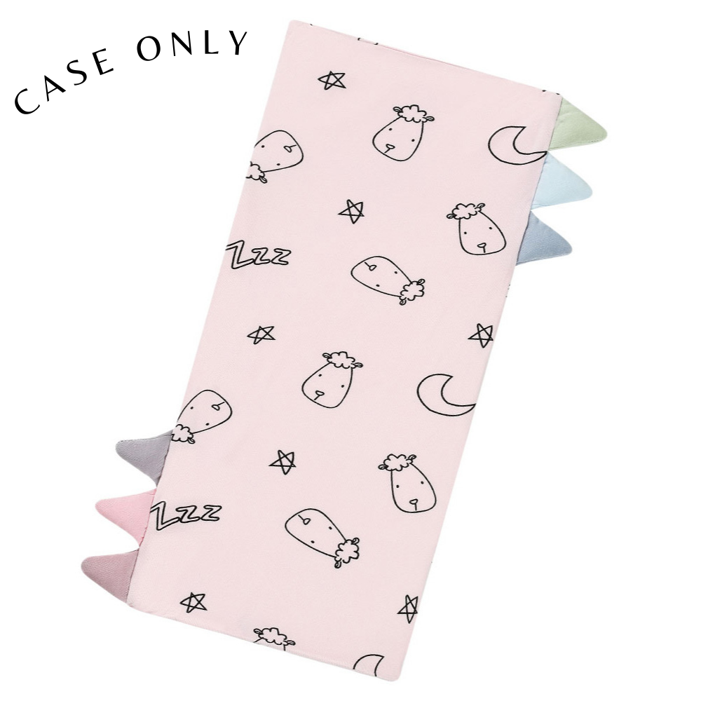 Medium Bed-Time Buddy Case Sweet Dreams Baa Baa Pink with Colour tag