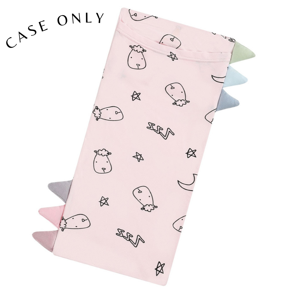 Medium Bed-Time Buddy Case Sweet Dreams Baa Baa Pink with Colour tag