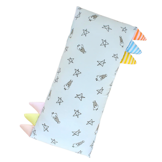 Medium Bed-Time Buddy™ Small Star & Sheepz Blue with Colour & Stripe tag
