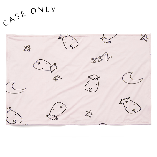 Head Pillow Case Sweet Dreams Baa Baa Pink - Kids