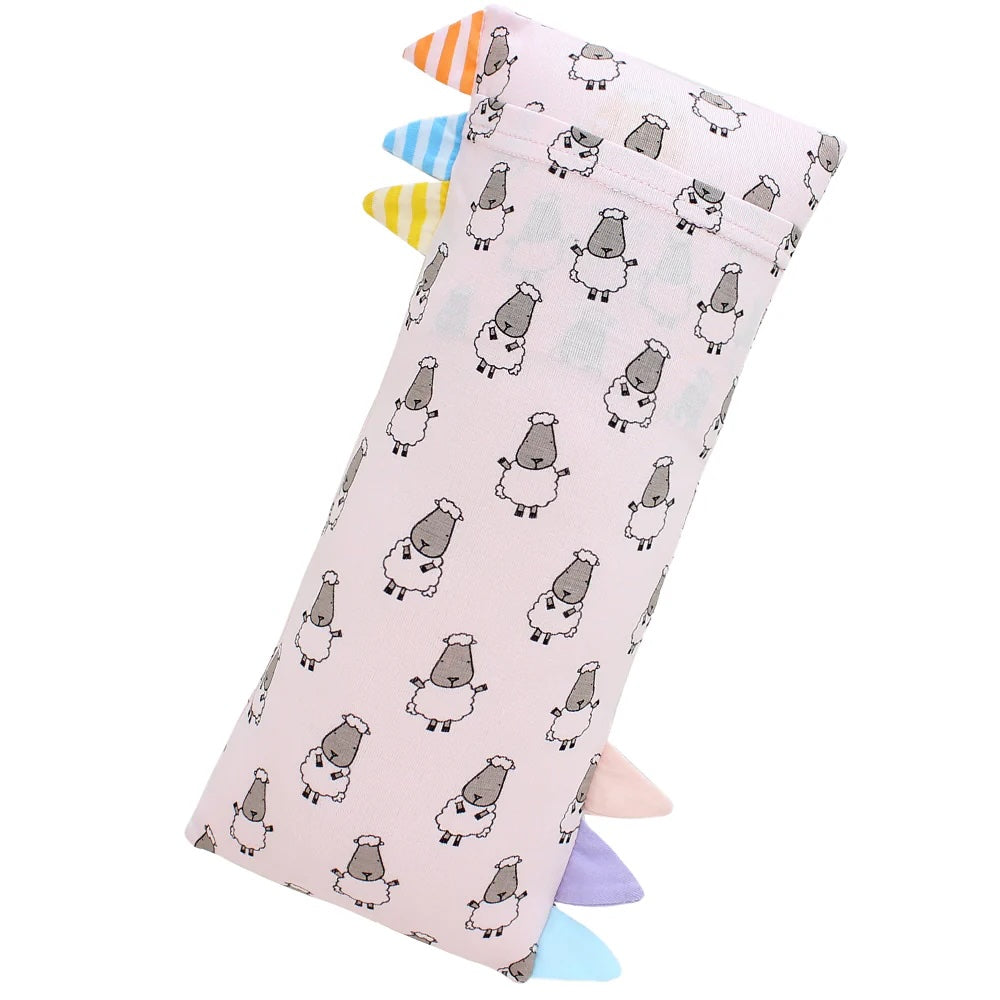 Small Bed-Time Buddy™ Small Sheepz Pink with Colour & Stripe tag