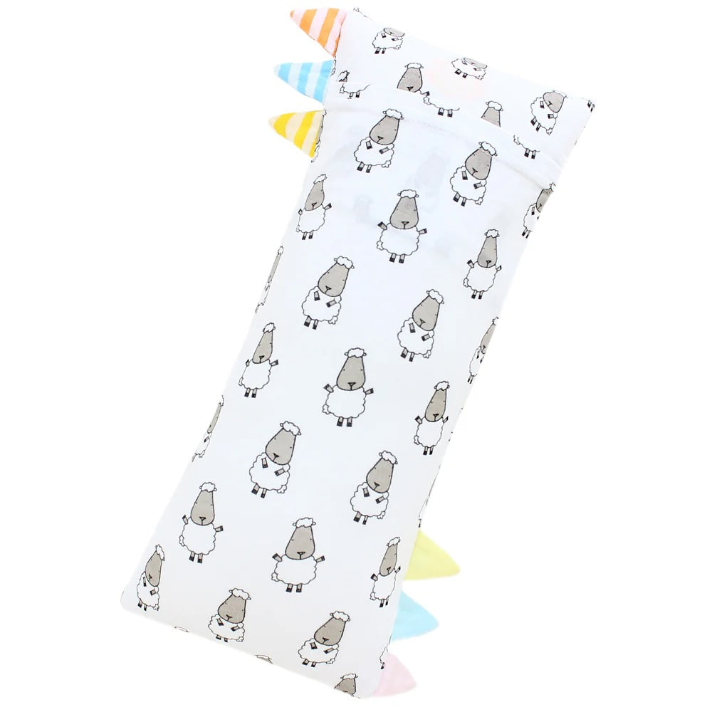 Small Bed-Time Buddy™ Small Sheepz White with Colour & Stripe tag