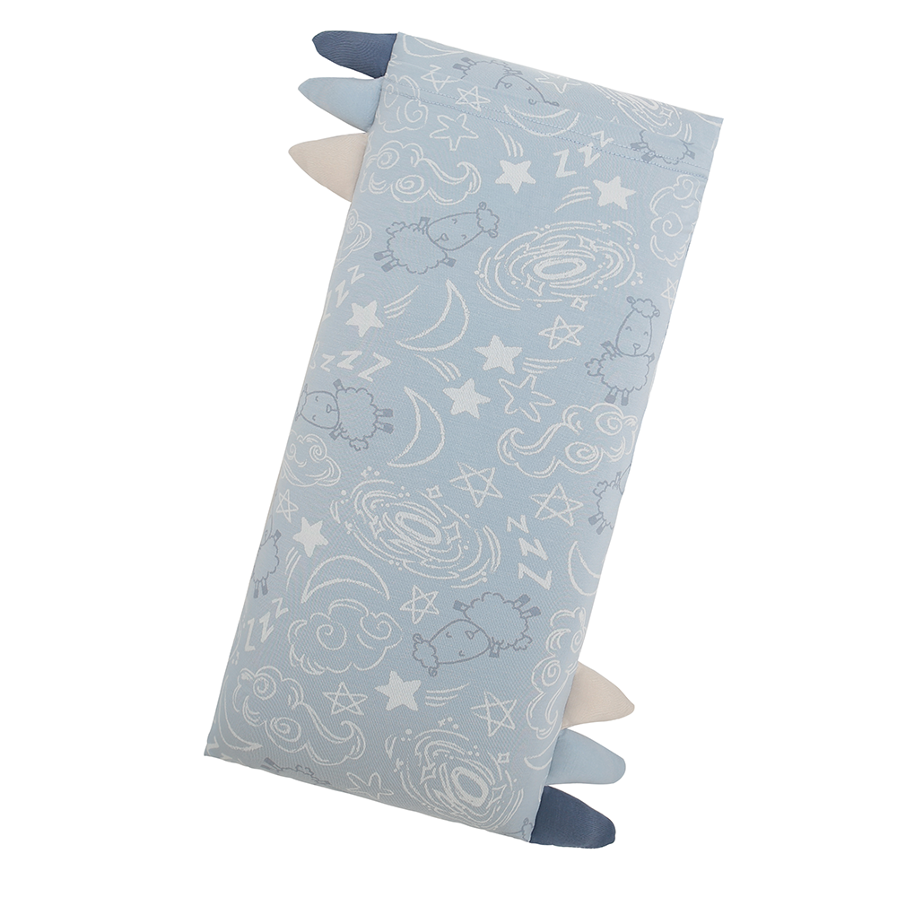 Medium Bed-Time Buddy™ Baa Baa in the Universe Blue with Colour Tag