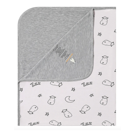 Double Layer Blanket - Sweet Dreams Baa Baa Pink