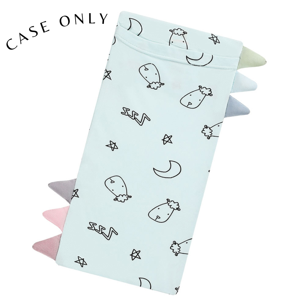 Medium Bed-Time Buddy Case Sweet Dreams Baa Baa Blue with Colour tag