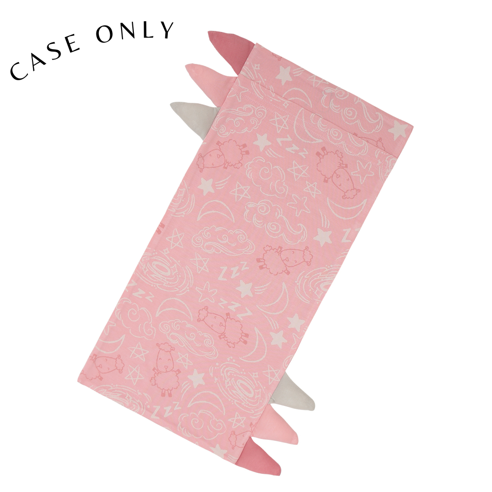 Medium Bed-Time Buddy™ Case Baa Baa in the Universe Pink with Colour tag