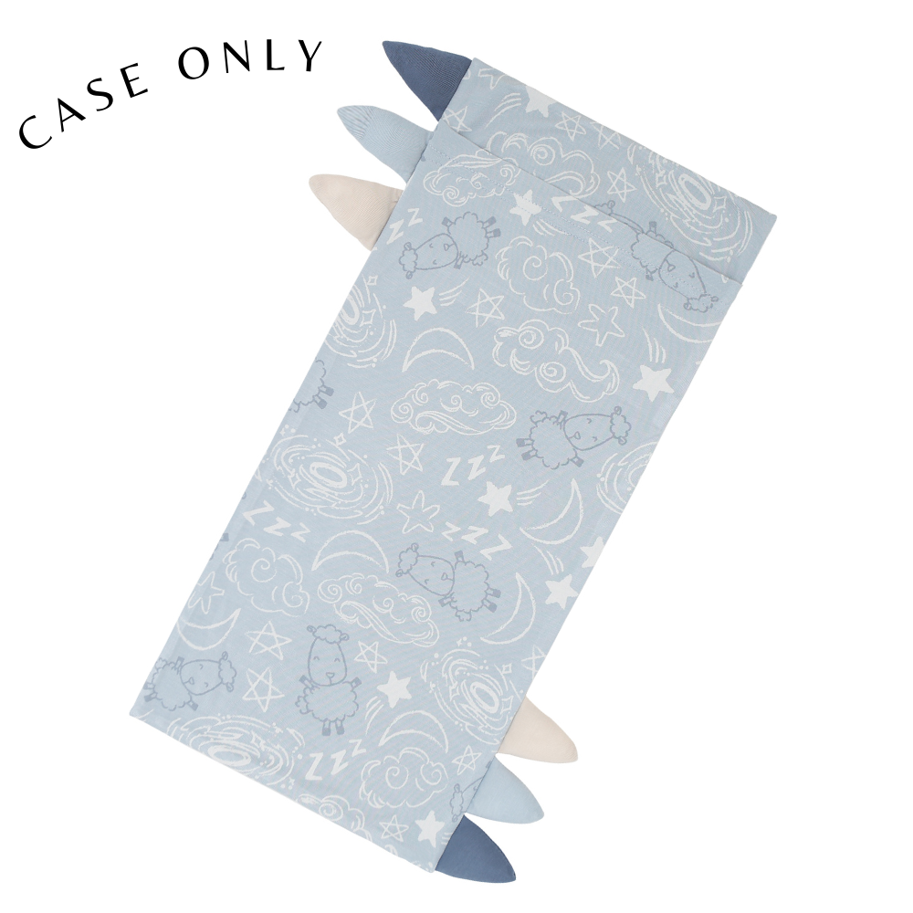 Medium Bed-Time Buddy™ Case Baa Baa in the Universe Blue with Colour Tag