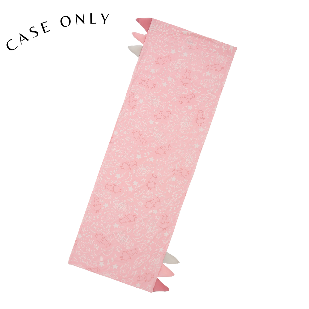 XL Bed-Time Buddy™ Case Baa Baa in the Universe Pink with Colour Tag