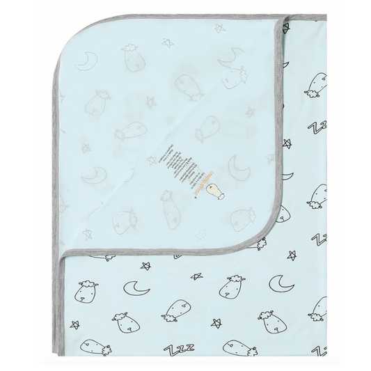 Single Layer Blanket Sweet Dreams Baa Baa Blue - 36M