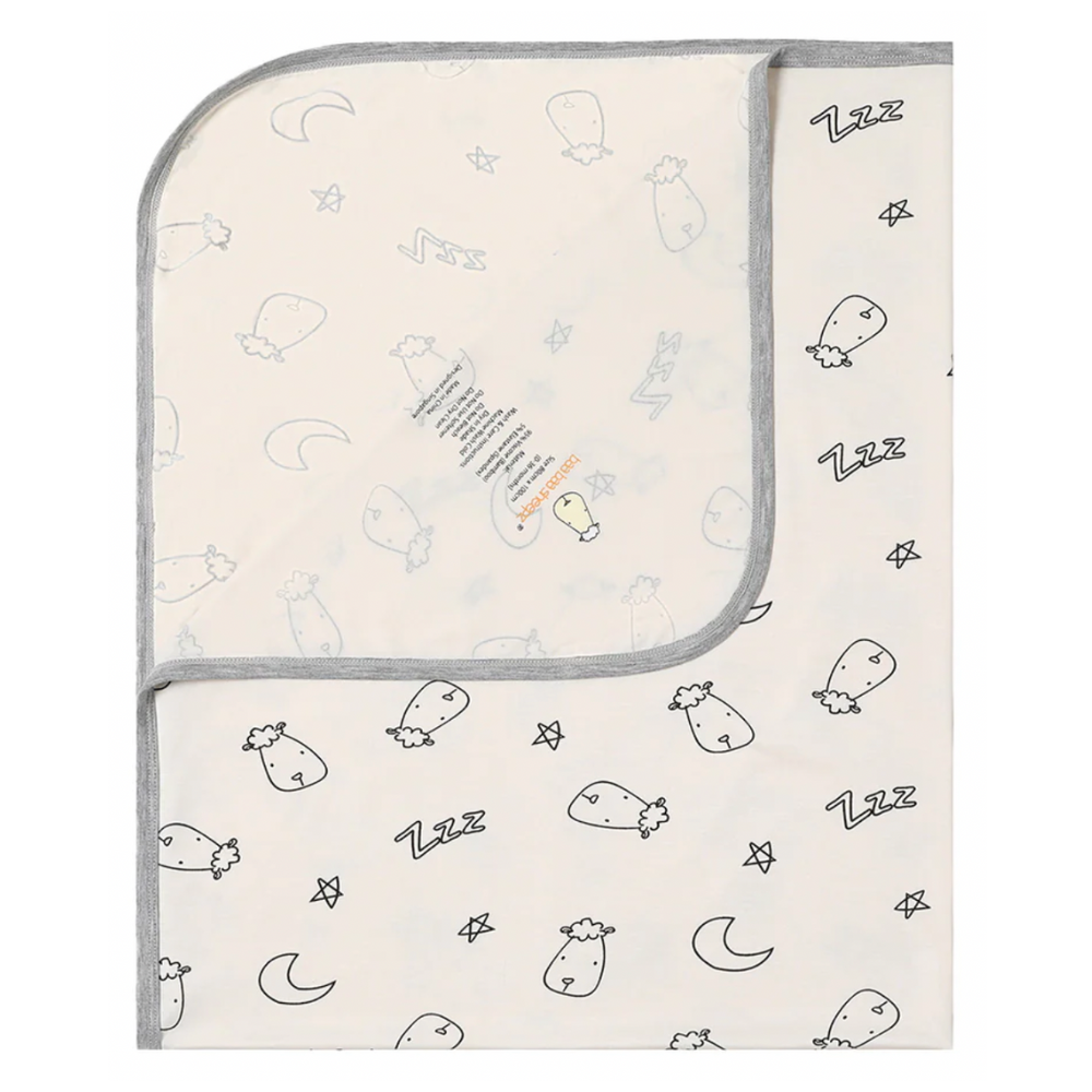 Single Layer Blanket Sweet Dreams Baa Baa Yellow - 36M