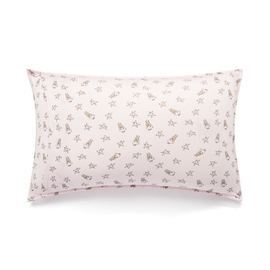 Head Pillow Small Star & Sheepz Pink - Kids