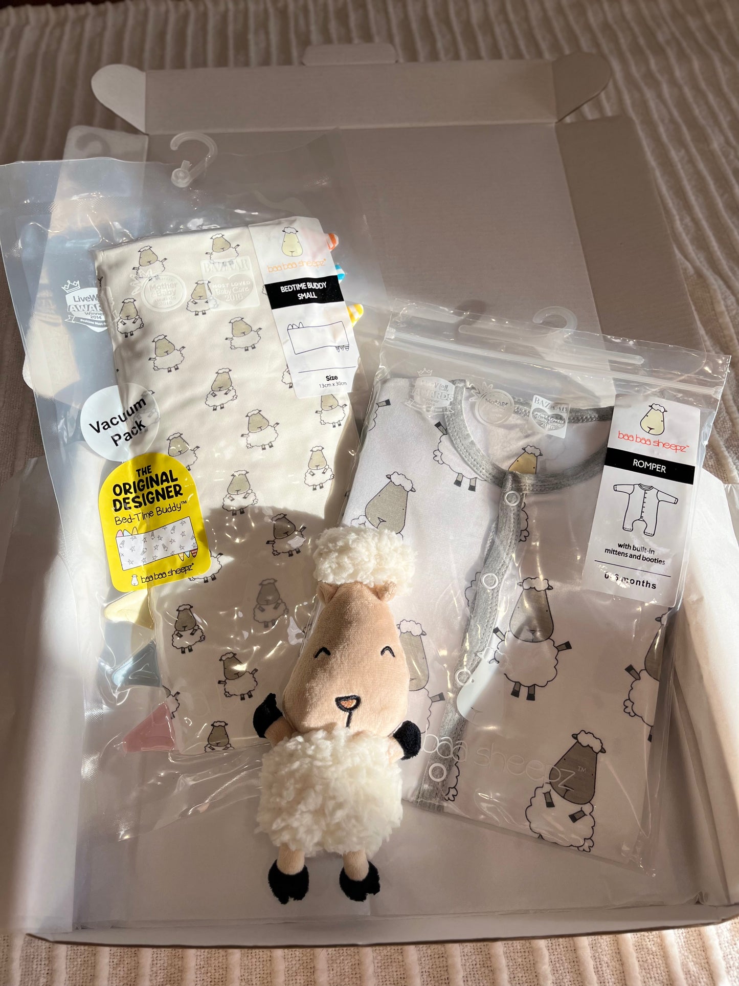 Big Sheepz Baa Baa White Newborn Gift Set