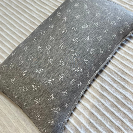 Head Pillow Small Star & Sheepz Grey - Kids