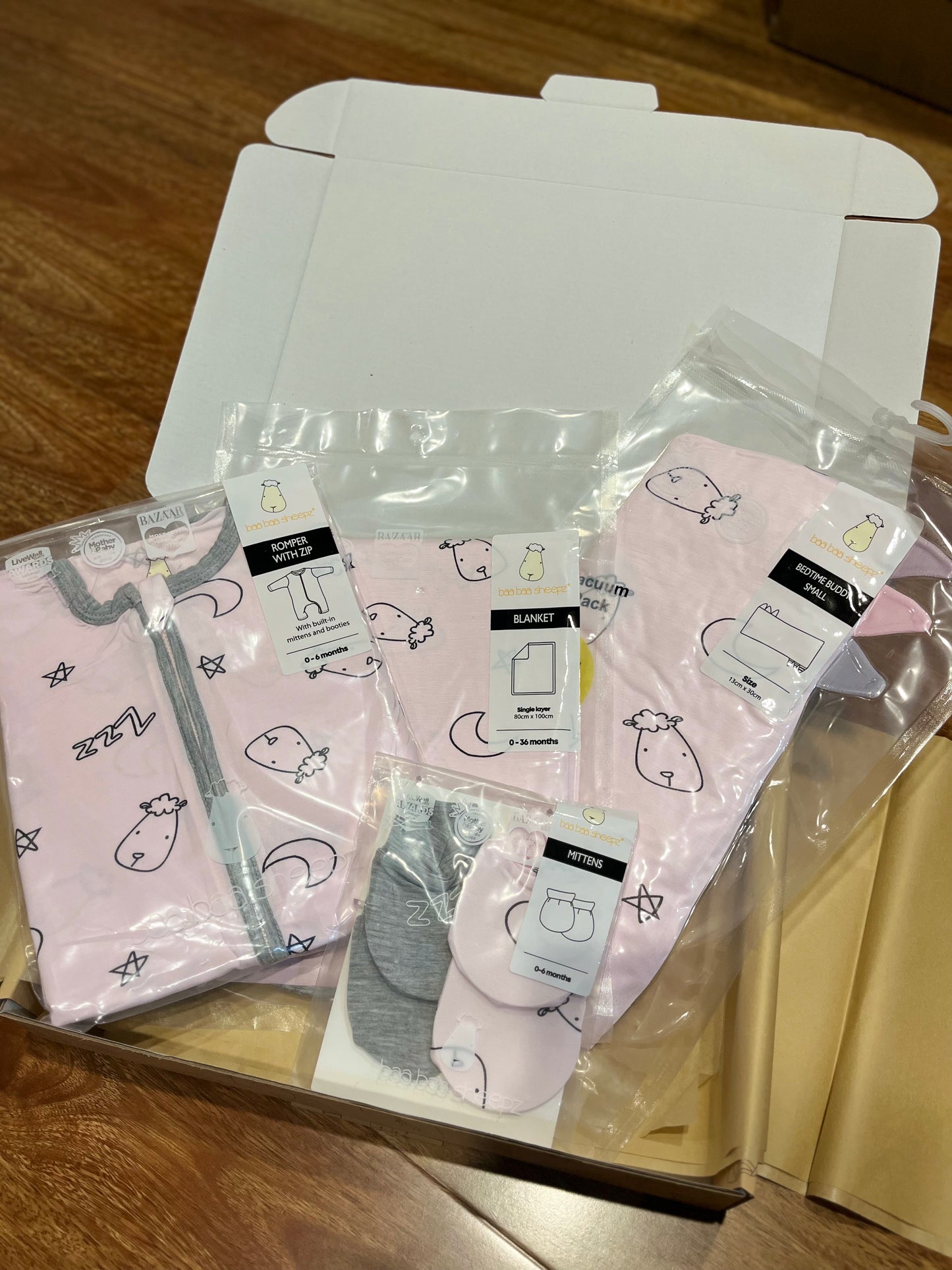 Sweet Dreams Baa Baa Pink Newborn Gift Set