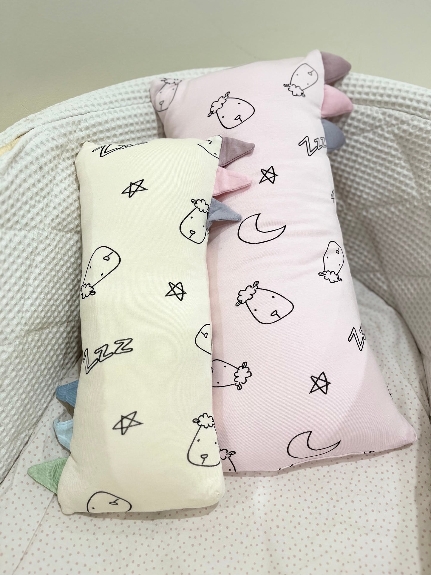 Small Bed-Time Buddy Case Sweet Dreams Baa Baa Yellow with Colour tag