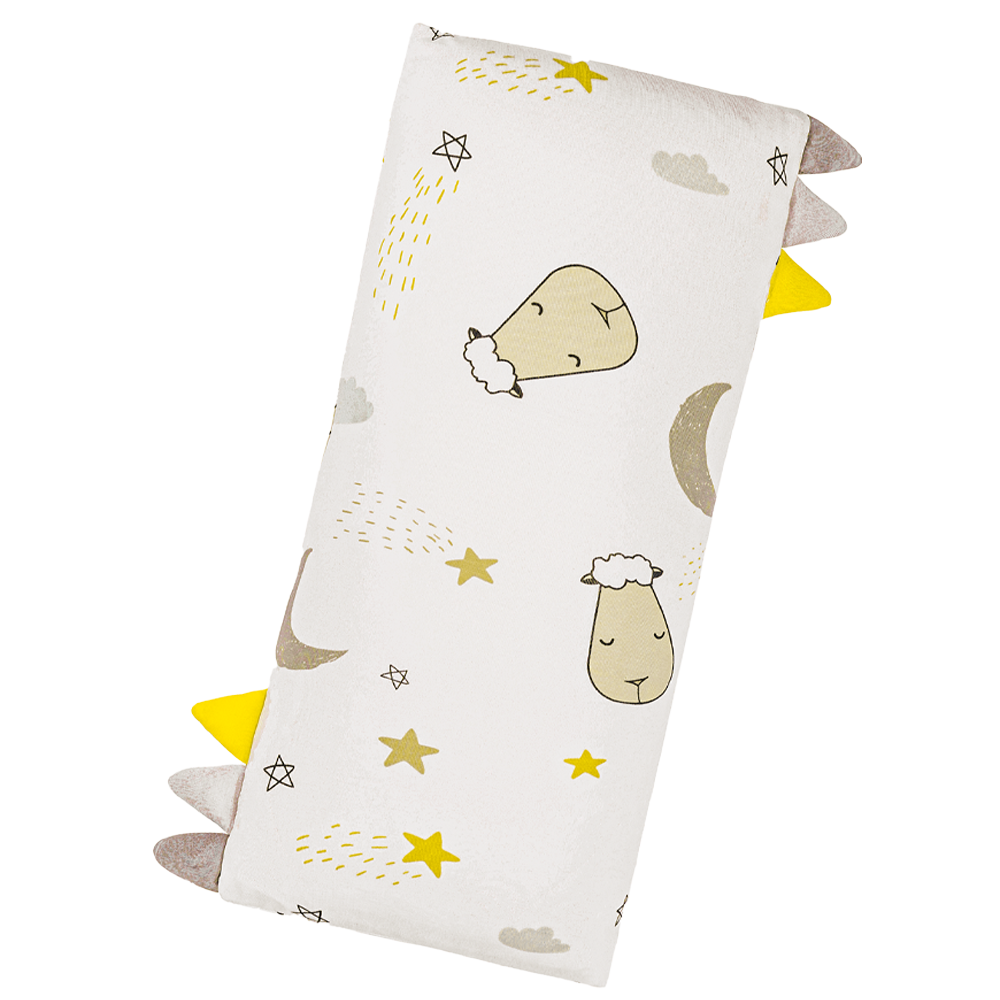 Medium Bed-Time Buddy™ Goodnight Baa Baa White with Colour tag