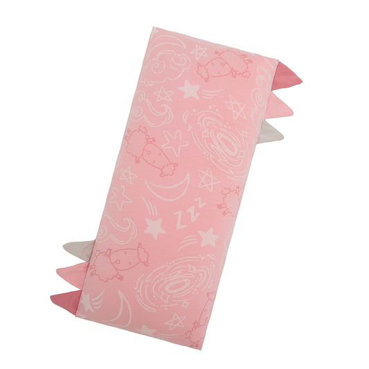 Small Bed-Time Buddy™ Baa Baa in the Universe Pink with Colour Tag