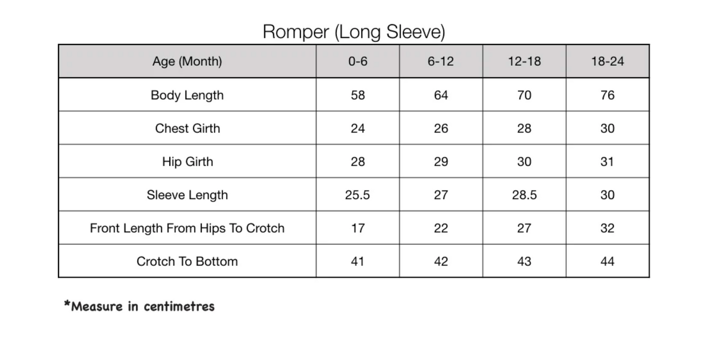 Side Snap Romper - Big Sheepz Grey