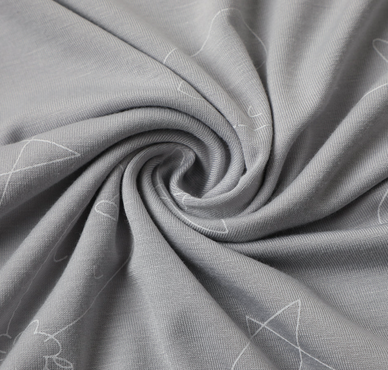 Pyjamas Set Cute Big Star & Head Grey + Cute Big Star & Head Grey