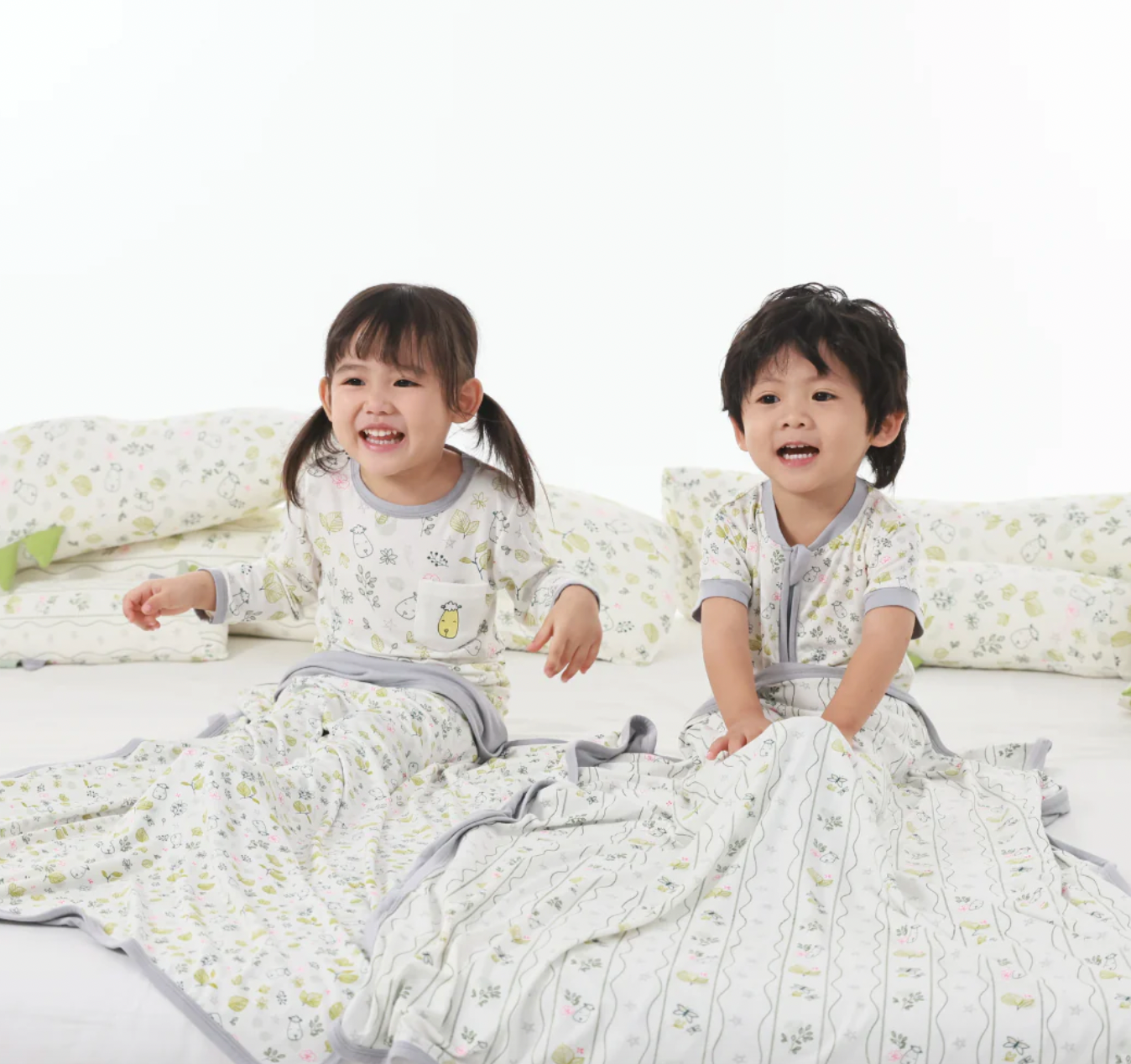 Single Layer Blanket Dream Garden B Cream - 36M