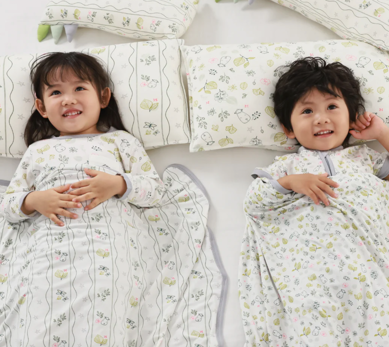 Head Pillow CASE Dream Garden A Cream - Kids
