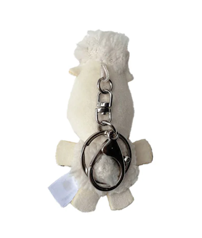 Baa Baa Soft Toy A Fluffy Keychain - 9cm Mini
