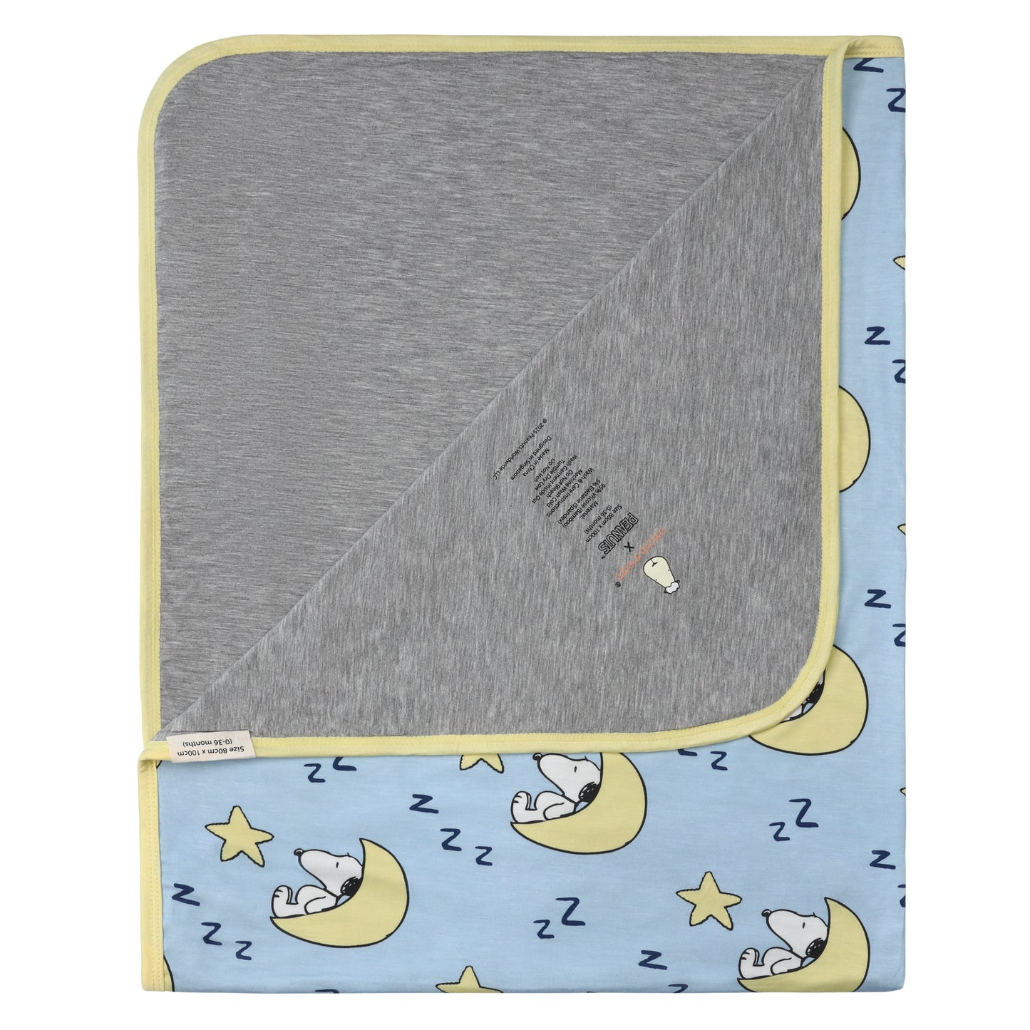 Double Layer Blanket Snoopy V2 S40 Blue - 36M