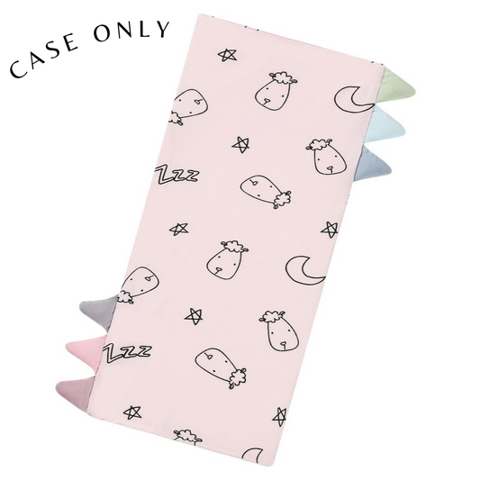 Jumbo Bed-Time Buddy Case Sweet Dreams Baa Baa Pink with Colour tag