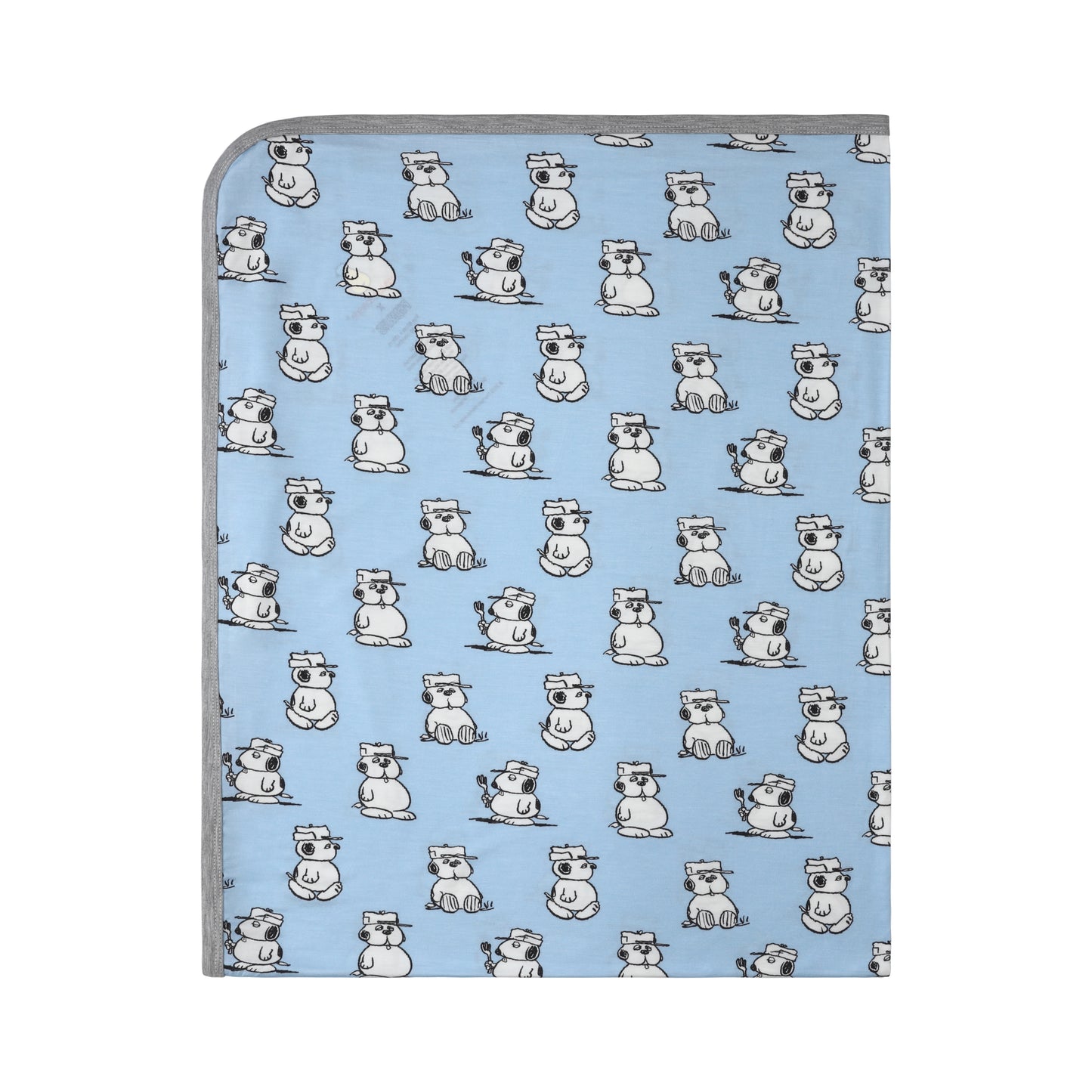 Single Layer Blanket Snoopy V2 S42 Blue - 36M