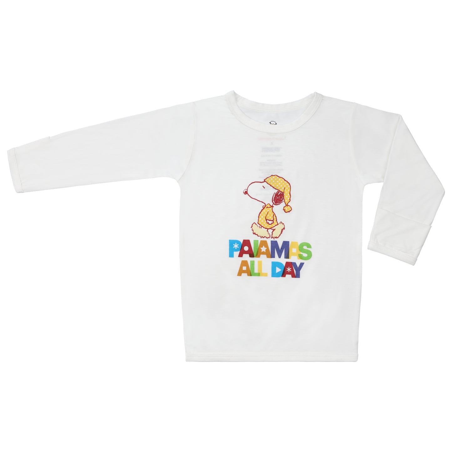 Snoopy V2 Pyjamas Set S20 White + Pants S20 White