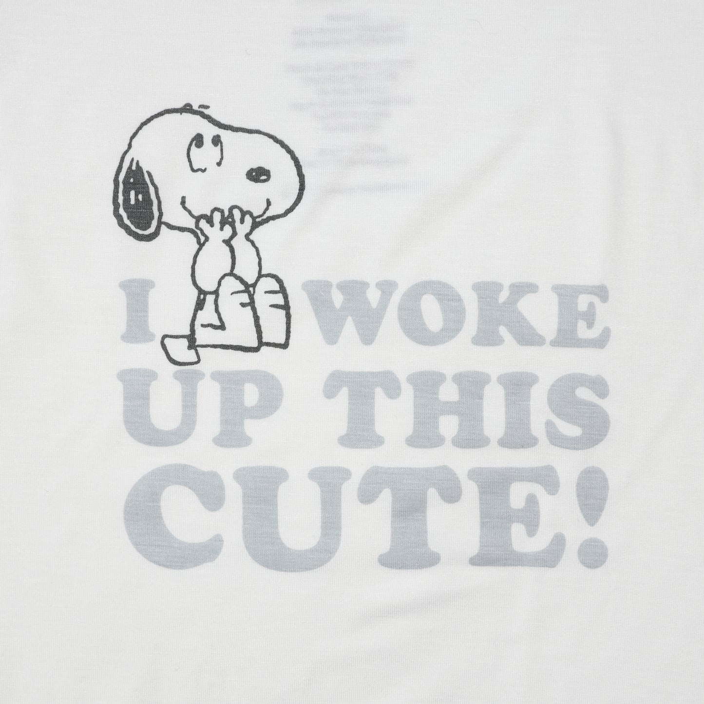 Snoopy V2 Pyjamas Set S18 White + Pants S18 Mix