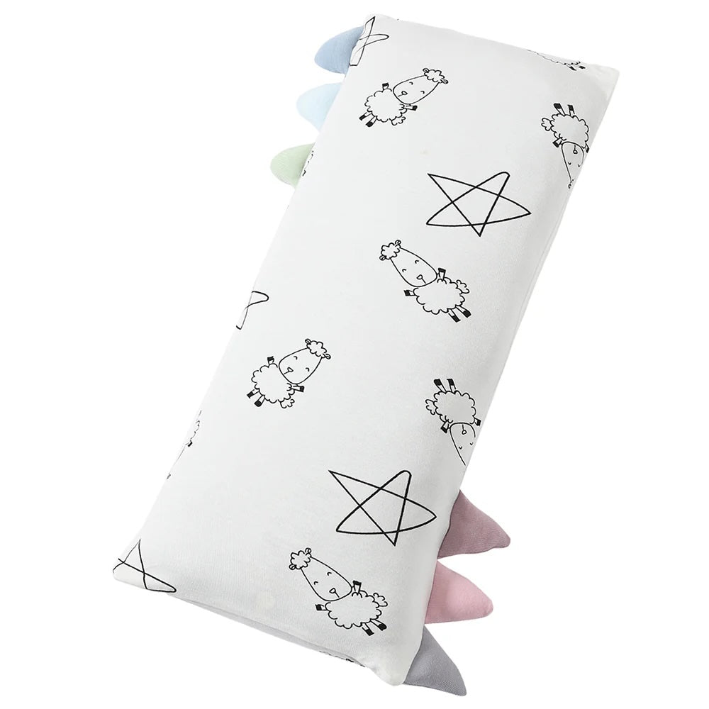 Medium Bed-Time Buddy Cute Big Star & Sheepz White with Colour tag