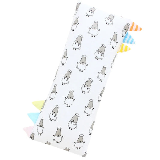 Small Bed-Time Buddy™ Small Sheepz White with Colour & Stripe tag
