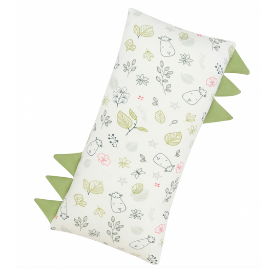 Small Bed-Time Buddy™ Dream Garden A Cream with Color tag