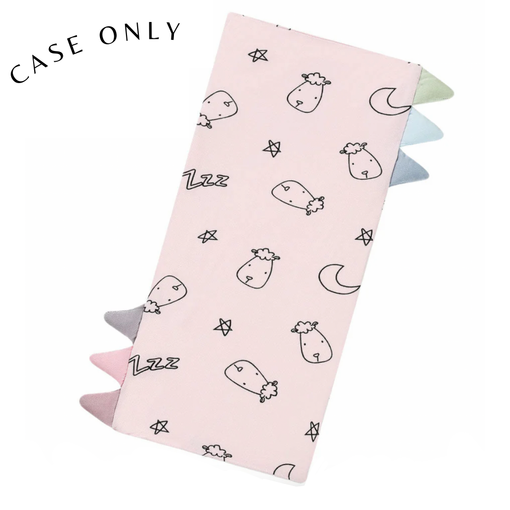 Small Bed-Time Buddy Case Sweet Dreams Baa Baa Pink with Colour tag
