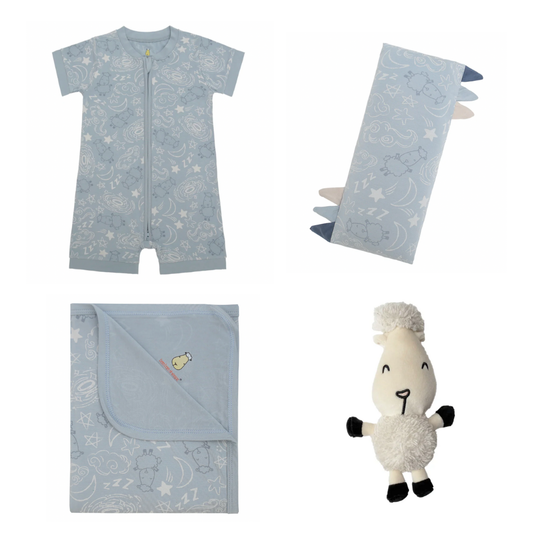 Summer Essentials Baa Baa in the Universe Blue Gift Set