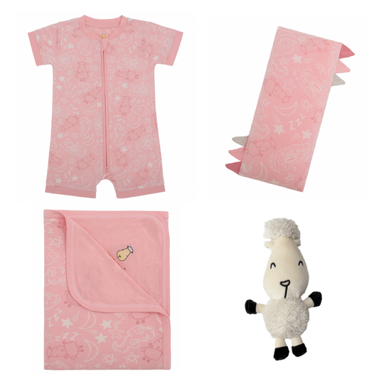 Summer Essentials Baa Baa in the Universe Pink Gift Set