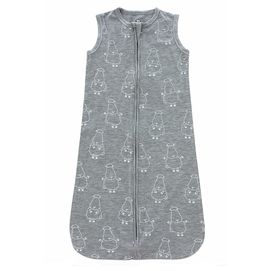 Sleeveless Sleeping Bag Zip Big Sheepz Grey
