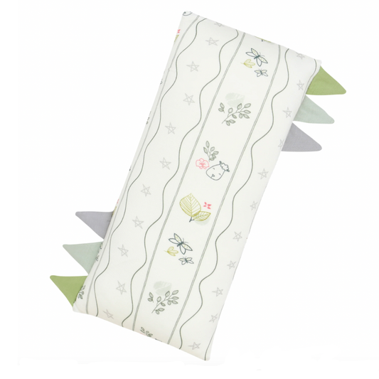 Jumbo Bed-Time Buddy™ Dream Garden B Cream with Color tag