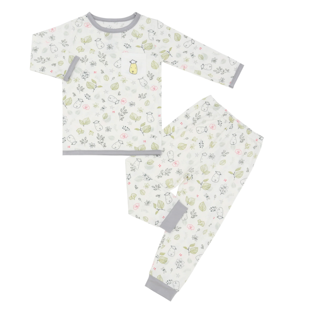 Pyjamas Set Dream Garden A Cream + Dream Garden A Cream