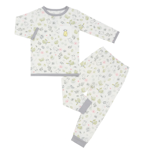 Pyjamas Set Dream Garden A Cream + Dream Garden A Cream