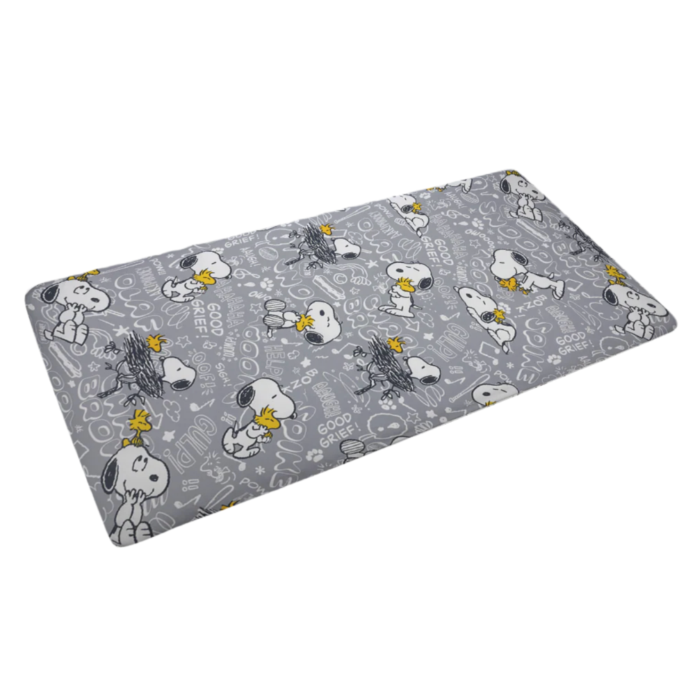 Snoopy V2 Mattress Sheet S41 Grey - Single Bed