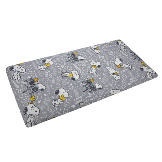 Snoopy V2 Mattress Sheet S41 Grey - Single Bed