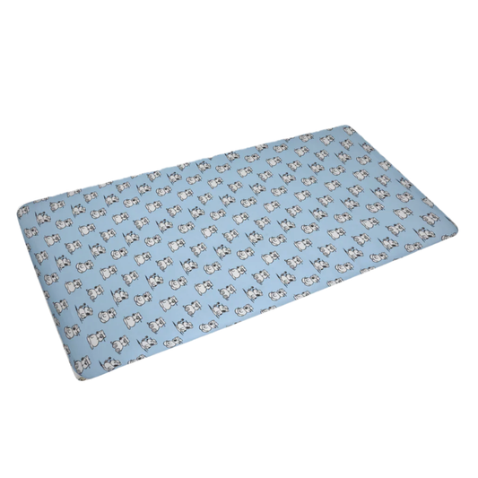 Snoopy V2 Mattress Sheet S42 Blue (60 x 120cm / 70 x 140cm)