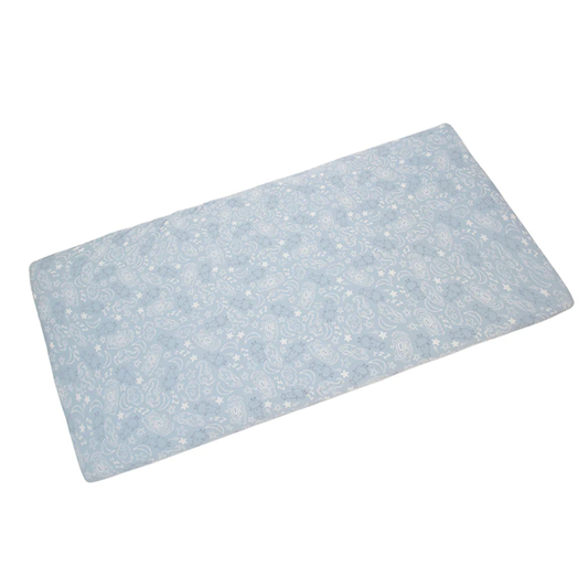 Mattress Sheet Baa Baa in the Universe Blue (60 x 120 cm / 70 x 140 cm)