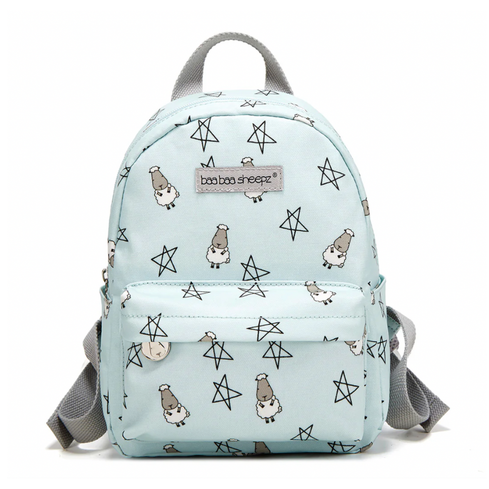 Baa Baa Sheepz Backpack Small Star & Sheepz Blue - Small