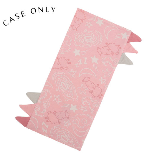 Small Bed-Time Buddy™ Case Baa Baa in the Universe Pink with Colour Tag