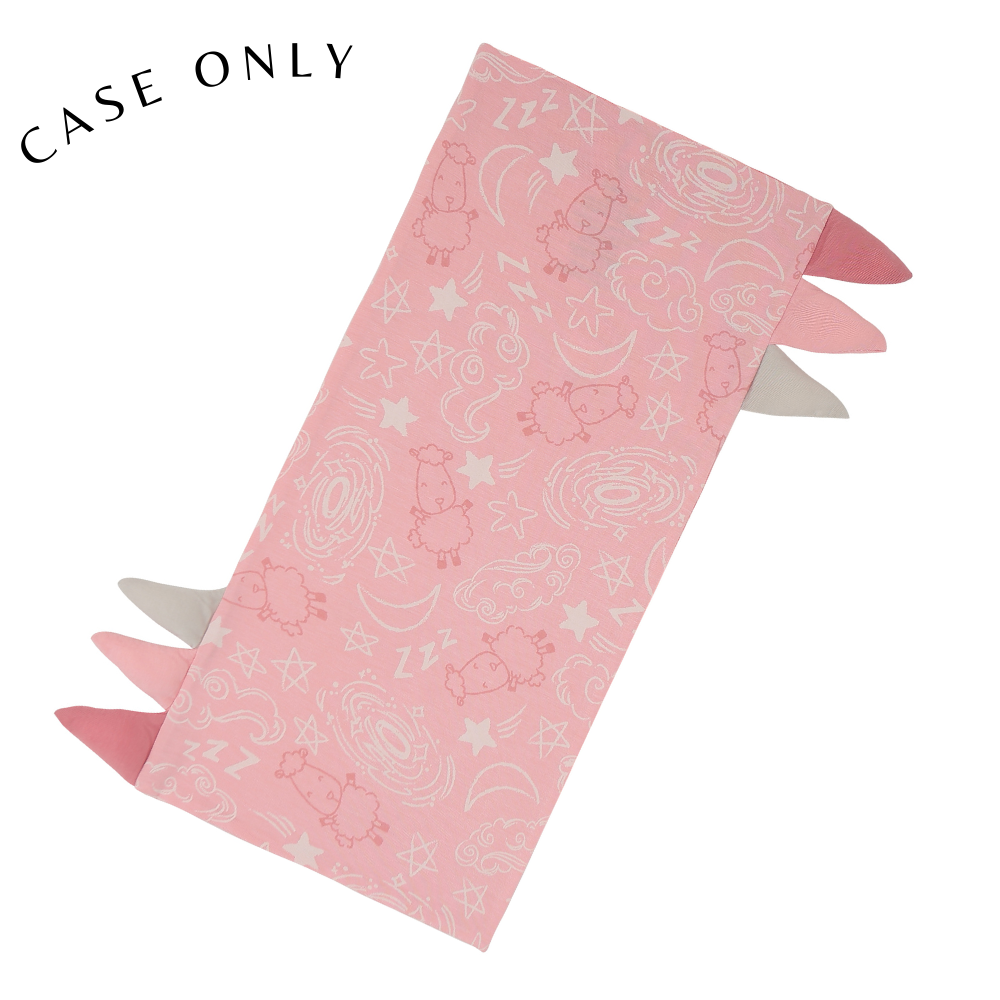 Medium Bed-Time Buddy™  Case Baa Baa in the Universe Pink with Colour tag