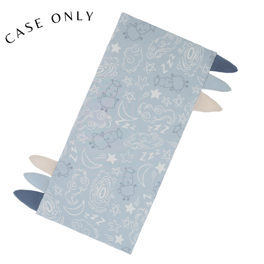 Medium Bed-Time Buddy™ Case Baa Baa in the Universe Blue with Colour Tag