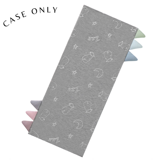 Jumbo Bed-Time Buddy Case Sweet Dreams Baa Baa Grey with Colour tag